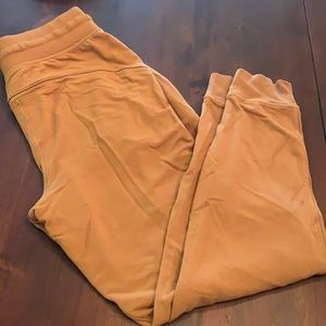 Burnt orange ready to rulu joggers LULULEMON